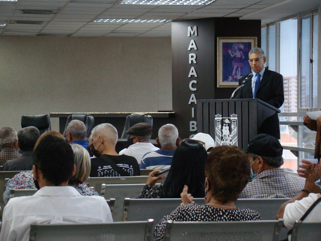 Sblano ofreció declaraciones sobre la comisión del adulto mayor y los pensionados en Maracaibo 
