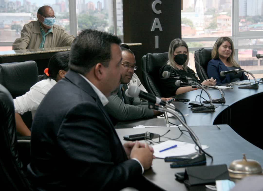 Concejal Eduardo Vale en el Concejo Municipal de Maracaibo